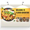 10ft Straight Aluminum Display Frame