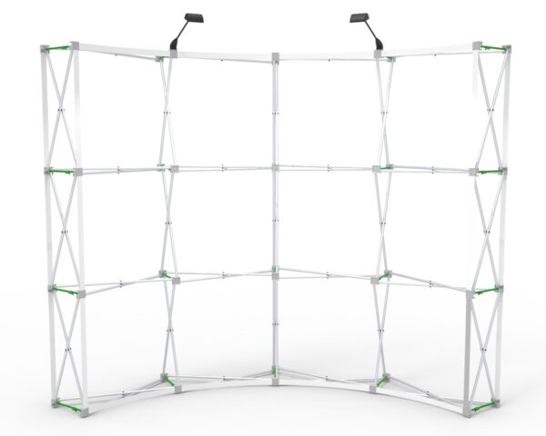 3x4ft Curved Pop Up Display Frame